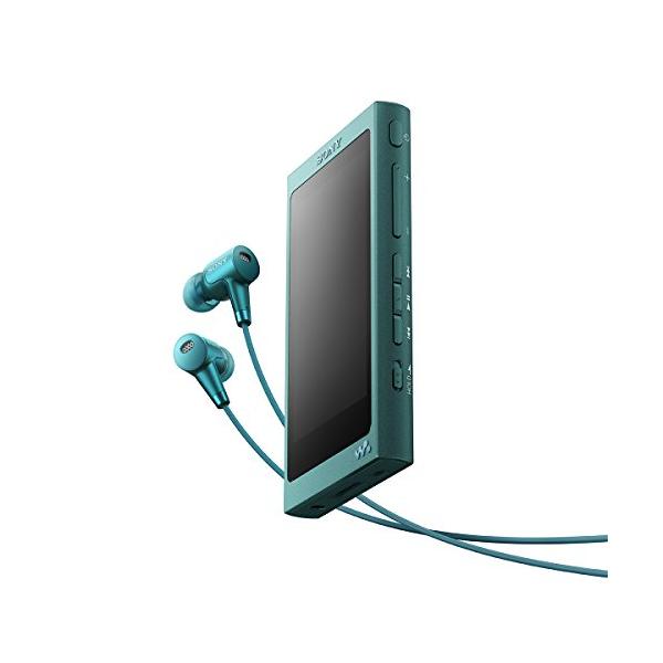 ソニー ウォークマン Aシリーズ 32GB NW-A36HN : Bluetooth/microSD/ハイレゾ対応 ノイズキャンセリング機能搭載 ハイレゾ対応イヤホン付属 ビリジア