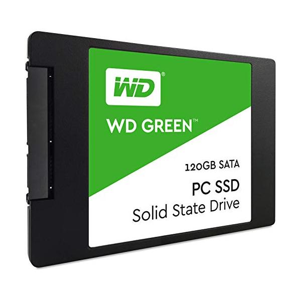 WD SSD 内蔵SSD 2.5インチ 120GB WD Green SATA3.0 6G / 3年保証 / WDS120G1G0A