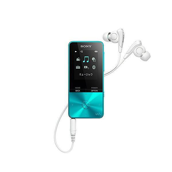 ソニー(SONY) ウォークマン Sシリーズ 4GB NW-S313 : MP3プレーヤー Bluetooth対応 最大52時間連続再生 イヤホン付属 2017年モデル ブルー NW-S313 L
