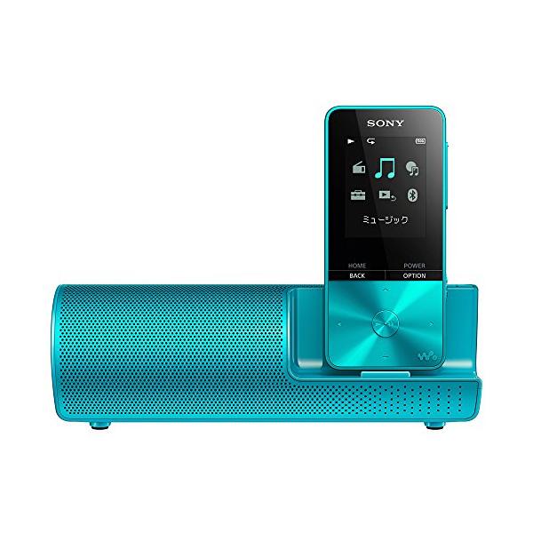 ソニー ウォークマン Sシリーズ 4GB NW-S313K : MP3プレーヤー Bluetooth対応 最大52時間連続再生 イヤホン/スピーカー付属 2017年モデル ブルー NW-