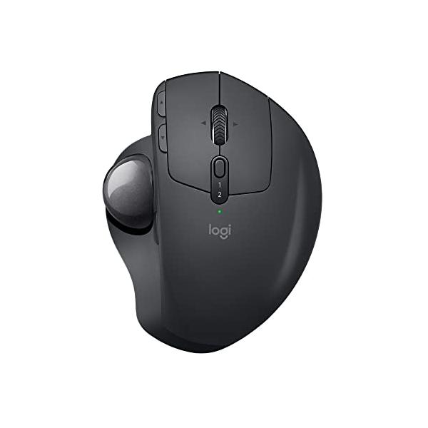 ロジクール ワイヤレスマウス トラックボール 無線 MX ERGO MXTB1s Unifying Bluetooth 8ボタン 高速充電式 MXTB1s windows mac iPad OS ワイヤレス