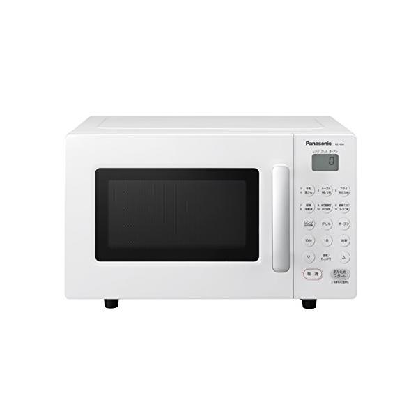 パナソニック オーブンレンジ 電子レンジ 16L シンプルデザイン ヘルツフリー ホワイト NE-KA1-W