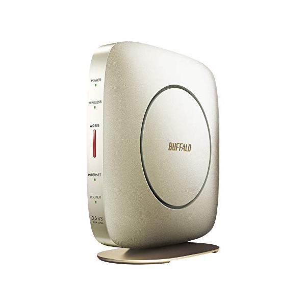 【 限定】BUFFALO WiFi 無線LAN ルーター WSR-A2533DHP2-CG 11ac ac2600 1733+800Mbps デュアルバンド IPv6対応 日本メーカー 4LDK 3階建向け 【iPho