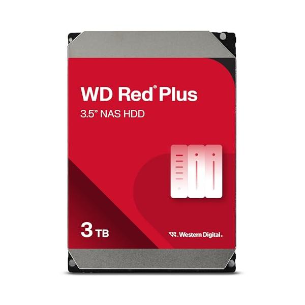 WD30EFZX [WD Red Plus（3TB 3.5インチ SATA 6G 5400rpm 128MB CMR