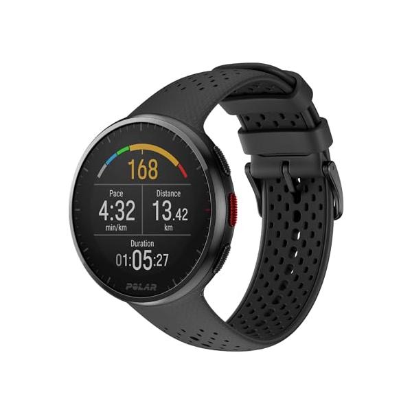 POLAR (ポラール) ペーサー プロ （ Polar Pacer Pro） GPS ランニングウォッチ iPhone対応/アンドロイド 対応/軽量 41g / 心拍計/みちびき対応【 ラ