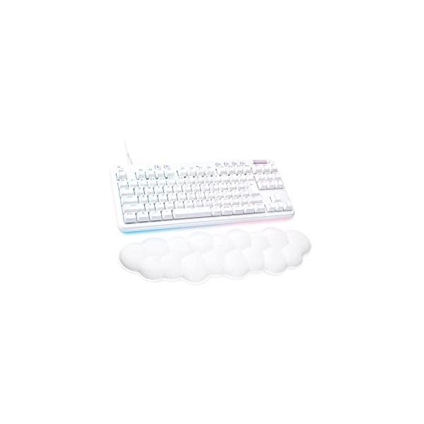 Logicool G(ロジクール G) オーロラコレクション ゲーミングキーボード テンキーレス G713 リニア 有線 メカニカル キーボード 雲 パームレスト 静音