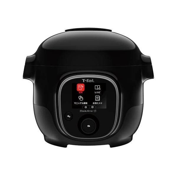 ティファール 電気圧力鍋 3L 内蔵250レシピ 「クックフォーミー ブラック」 スロークッキング対応 圧力調理 CY8768JP