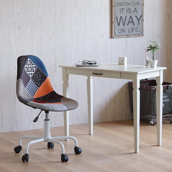 オフィスチェア おしゃれ 肘無し パッチワーク デスクチェア キャスター 北欧 モダン 白 ホワイト Buyee Buyee Japanese Proxy Service Buy From Japan Bot Online