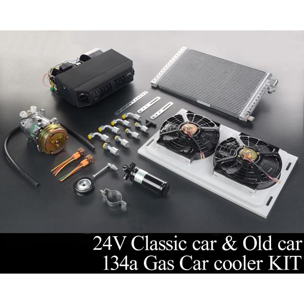 24V 汎用 後付け 吊下式 クーラー エアコン キット キャンター