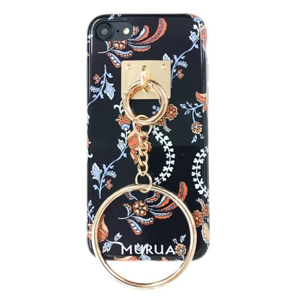 Iphone7対応 背面ケース アイフォン7 スマホ カバー Murua ムルーア Gizmobies Paisley Flower Navy Ae 0084 Ip07 G Field 通販 Yahoo ショッピング