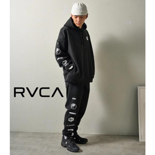 セットアップ メンズ ジャージ スウェット RVCA 上下セット 男性 ルームウェア カジュアル スポーツ ルーカ ELEMENT STREAKS