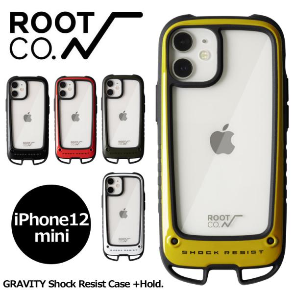 ROOT CO. ルートコー iPhone12 mini専用 GRAVITY Shock Resist