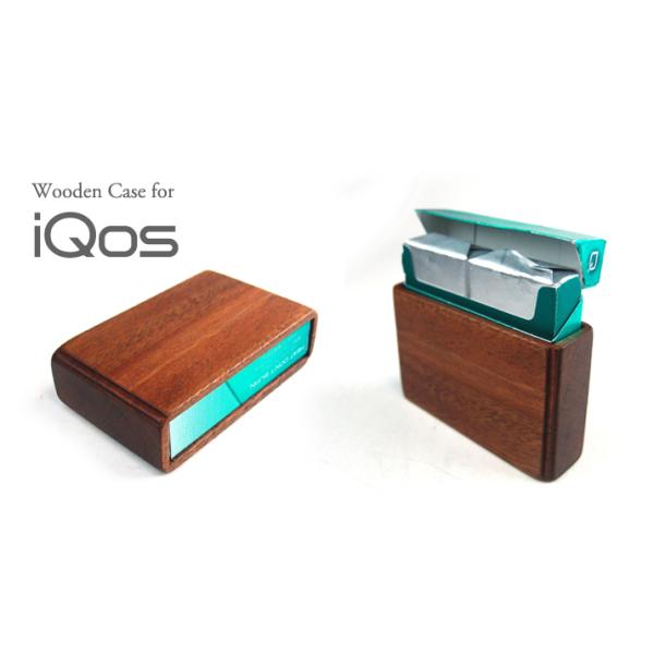 【コンビニ受取対応商品】 屋久杉 iQOSタバコ専用ケース 木工、竹工芸