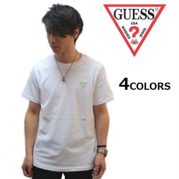 ゲス Guess ミニロゴ半袖tシャツ 韓国 正規品 メンズ レディース ユニセックス カジュアル ストリート Mj2k9412k G Field 通販 Yahoo ショッピング