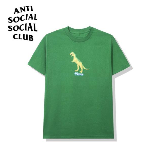 ANTI SOCIAL SOCIAL CLUB �A���`�\�[�V�����\�[�V�����N���u Plastic T-Rex Green Tee ���� T�V���c �����Y ���f�B�[�X ���j�Z�b�N�X �A���`�\�[�V���� �u�����h