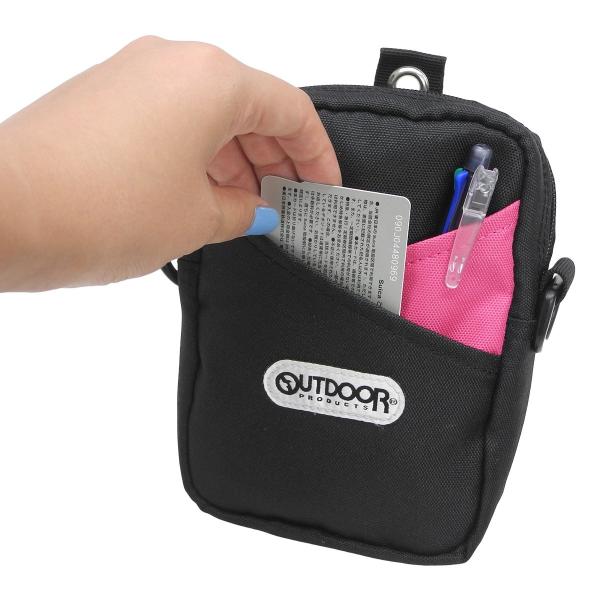 Outdoor Products アウトドアプロダクツ ラフ ミニポーチ２ ベルトポーチ ショルダーベルト付 カラビナ付 斜め掛け スマホ収納 Buyee 日本代购平台 产品购物网站大全 Buyee一站式代购 Bot Online