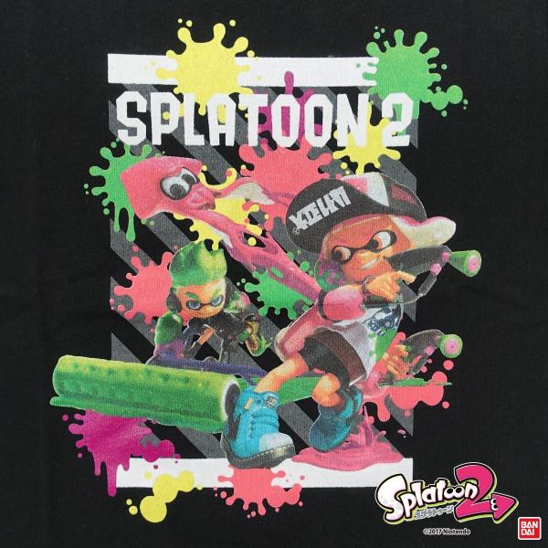 Splatoon2 スプラトゥーン2 Kids ガチバトル Tシャツ キッズ ジュニア 子供服 半袖 白 黒 グッズ Buyee Buyee Jasa Perwakilan Pembelian Barang Online Di Jepang