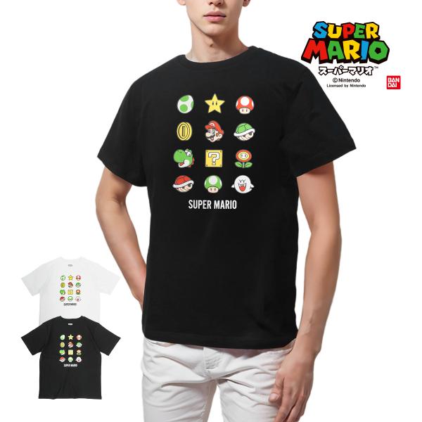 任天堂（Nintendo） スーパーマリオ メンズ レディース Tシャツ グッズ