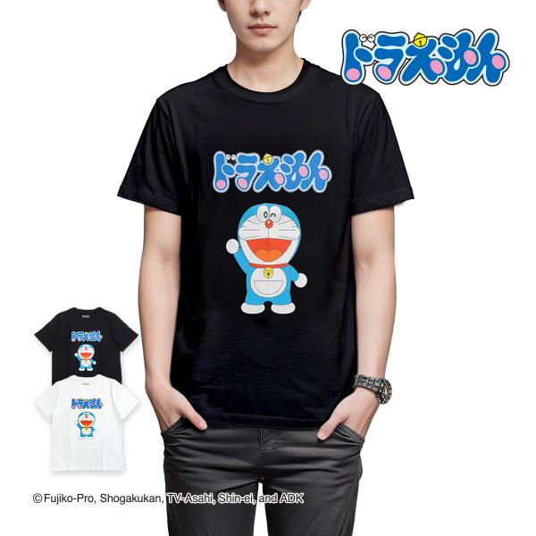 ドラえもん Tシャツ ロゴ 半袖 グッズ キャラクター メンズ レディース