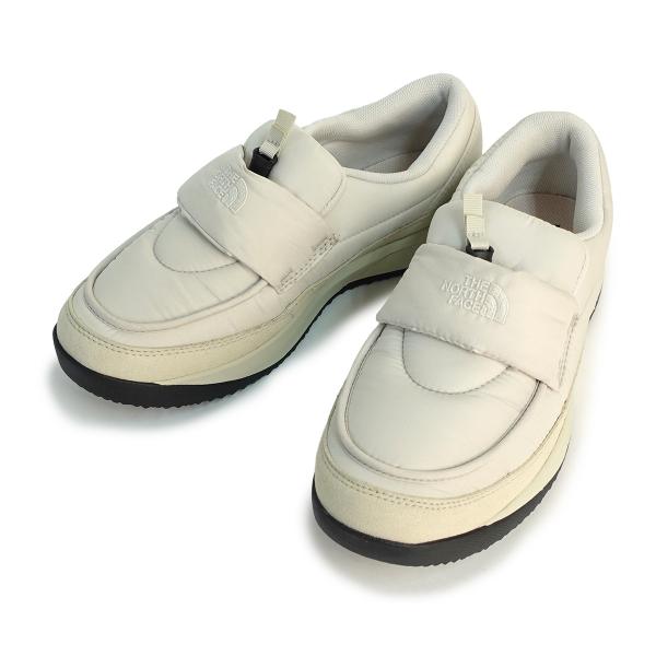 ザ ノースフェイス THE NORTH FACE スニーカー メンズ レディース ヌプシ ローファー NF52575 VK ビンテージホワイト×TNFブラック THE NORTH FACE（ザ ノースフェイス） ザ ノースフェイス スニーカー