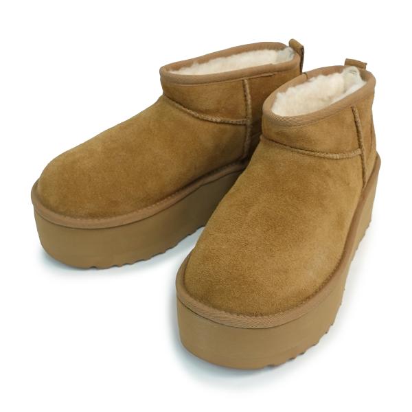 UGG（アグ） 【並行輸入品】UGG レディース ムートンブーツ 厚底