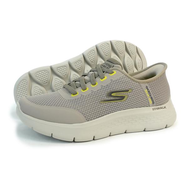 SKECHERS スケッチャーズ スリップインズ ハンズフリー スニーカー スリッポン ゴー ウォーク フレックス 216332 TPE トープ GO WALK FLEX SKECHERS（スケッチャーズ） スリップインズ ハンズフリー スニーカー