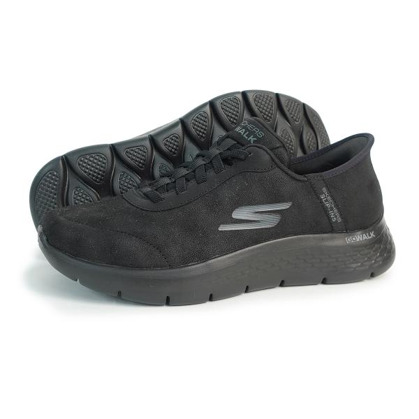 SKECHERS スケッチャーズ スリップインズ ハンズフリー スニーカー スリッポン ゴーウォーク フレックス スムース モーション 216326 BBK ブラック SKECHERS（スケッチャーズ） スリップインズ ハンズフリー スニーカー
