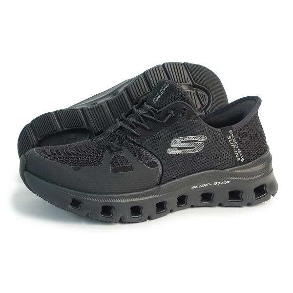 SKECHERS スケッチャーズ スニーカー レディース スリップインズ スリッポン グライドステップ プロ 150420 BBK ブラック GLIDE-STEP PRO SKECHERS（スケッチャーズ） スニーカー レディース スリップインズ