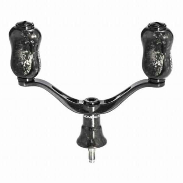 ゴメクサス　ダブルハンドル　シマノ ブラック 鍛造カーボンダブルハンドル82mm シマノ ブラック H1S82YD22DFBKBK