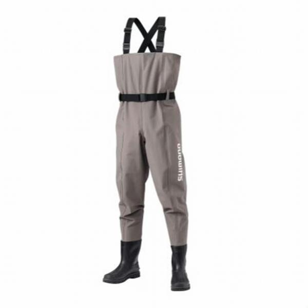 シマノ FF-056T LL ハイパーウェーダー スモークグレー フェルト ハイパーウェーダー（チェストハイ カットフェルトソール）FF−052T