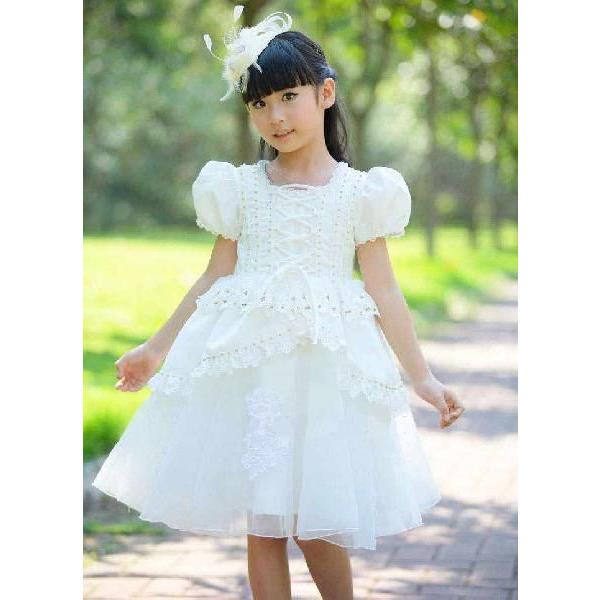 子供服 ドレス 半袖 キッズ ワンピース ベビー フォーマル 女の子 子供服 パフスリーブ 発表会 結婚式 100 110 120 130 140 150 113401 /【Buyee】 子供服 ドレス 半袖 キッズ ワンピース ベビー フォーマル 女の子 子供服 パフスリーブ 発表会 結婚式 100 110 120 130 140 150 113401 /【Buyee】