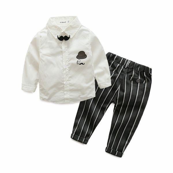 子供服 ベスト シャツ パンツ ワッペン 4点セット 男の子 ...