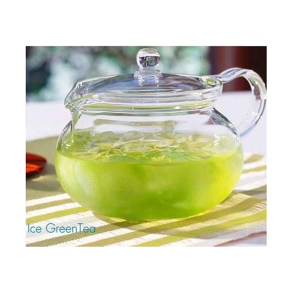 お茶の飲み頃、一目でわかる　茶茶急須　丸HARIOの耐熱ガラスの急須サイズ(mm）：幅155・奥118・高95　口径：94　実用容量：450ml・追及されたより使いやすさ・重量約330gの軽さ・お茶の色合いが目で楽しめます・正規流通品材質：...