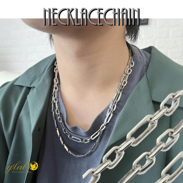ネックレス チェーン ステンレス / アレルギー対応 6.5mm アンカー