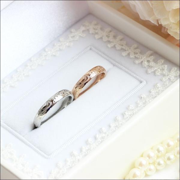 ハワイアンジュエリー マリッジリング ブライダル ケース付 ピンク ゴールド シルバー ステンレス素材 結婚指輪 刻印 世界にひとつの絆 〈2本ペア価格〉 :hawaiian-b02:ジーラブ ヤフー店 通販 マリッジリング ペアリング 結婚指輪 ステンレス シンプル 刻印 レディース メンズ 純白 ハート ブライダル ケース 付き カップル 2個 セット(2本セット価格)