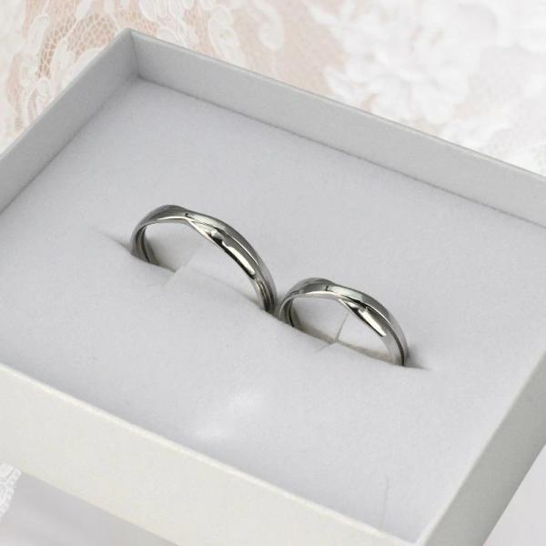 ペアリングMau loa（ マウ ロア ）ジュエリー ハワイ語で永遠を意味