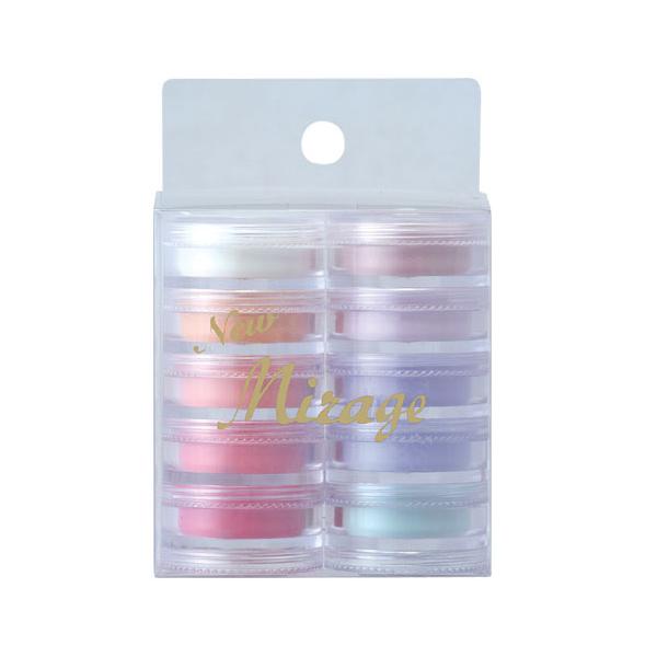 ミラージュ Mirage カラーパウダー N/NSS 3.5g 10色セット アクリル