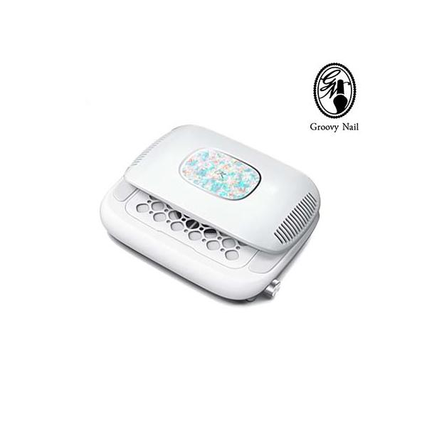 CK 折りたたみ式 ネイルダストコレクター CK-DU01 デュアルターボファン搭載 低騒音設計 ネイル集塵機【ネコポス不可】