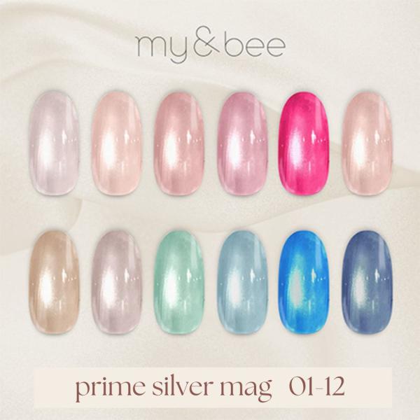 mybee prime silver mag 12色セット マイビー my&bee プライムシルバーマグ 全12色 PS-01〜12 8ml