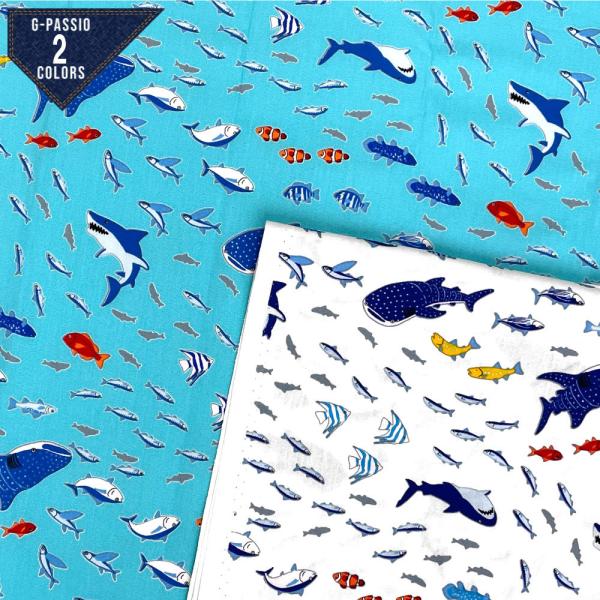 ｃｂ 海の生き物 入園 入学 生地 布地 布 さかな 魚 かわいい かっこいい カッコイイ 通園 通学 バッグ 巾着 男の子 男児 海 うみ H0107 H16 022 G Passio ジーパッシオ 通販 Yahoo ショッピング