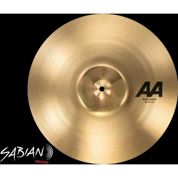 シンバル　SABIAN AA ROCK CRASH 16インチ　スタンドセット Sabian 16 inch AA Rock Crash Cymbal | Sweetwater
