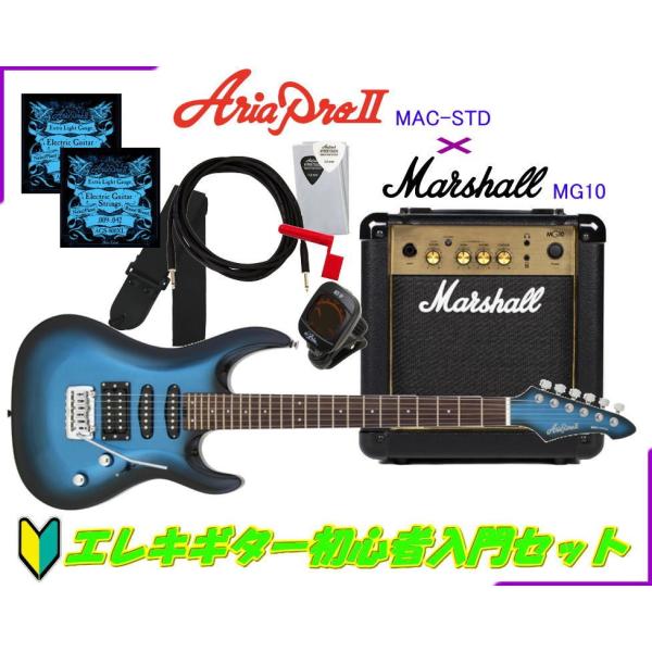 AriaProII MAC-STD iMBS/Metallic Blue Shadej { Marshall MG10 GLM^[SғZbg