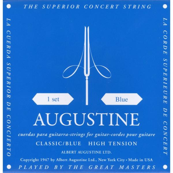 AUGUSTINE BLUE Classical Guitar  Strings 1set I[KX` NVbNEM^[ u[ nCEeV Zbg()