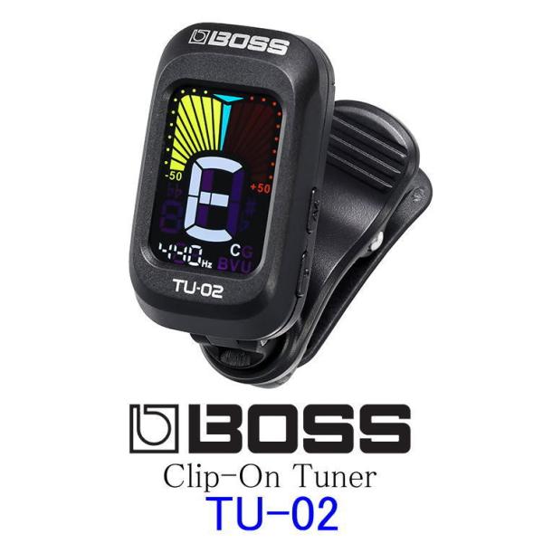 sׂ܂B ݌ɂ܂Bt BOSS TU-02 Clip-On Tuner {X NbvEIE`[i[ NbvE`[i[