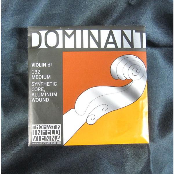 DOMINANT y132z VIOLIN 4/4 mDn SYNTHETIC CORE, ALUMINUM WOUND h~ig oCI  VZeBbNRA/A~