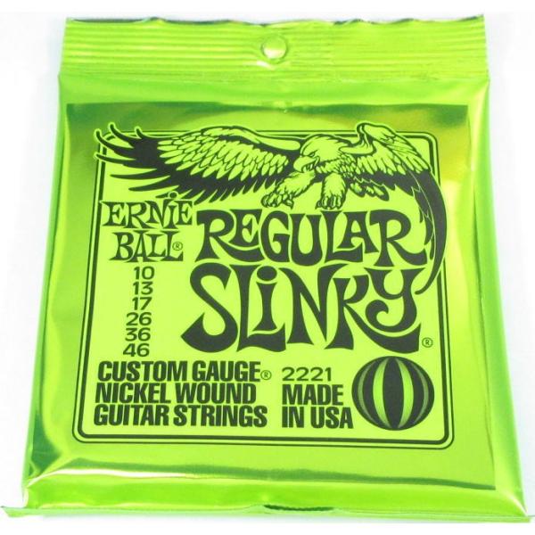 ERNIE BALL REGULAR SLINKY y#2221z A[j[{[ GLM^[@M[EXL[ 010-046