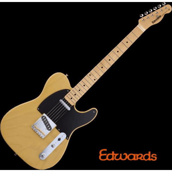 お*】様 エドワーズ　edwards　テレキャスター　エレキギター ESP [※お取り寄せ商品] EDWARDS E-TE-ASM 【Butter Scotch