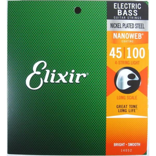 Elixir 14052 Light Long Scale NANOWEB  GNT[ x[X  CgQ[W 045-100
