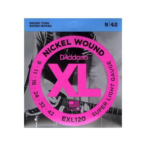 D'Addario yEXL120z Super Light __I GLM^[ X[p[ECgEQ[W