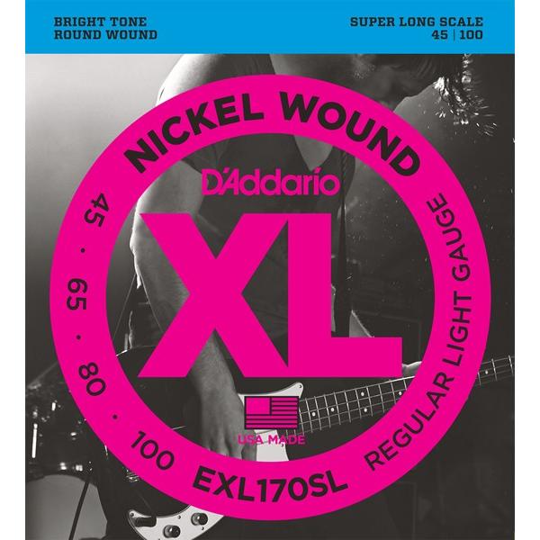 D'Addario yEXL170SLz Regular Light Gauge iSuper Long Scalej __I x[X M[ECgEQ[W iX[p[OXP[j